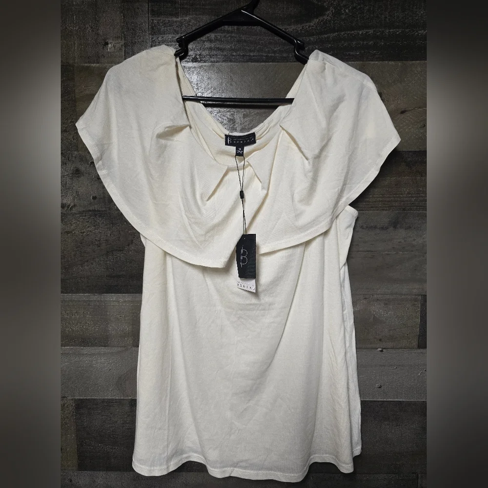 Bobeau Ruffle Layer Tank - Picture 2 of 4